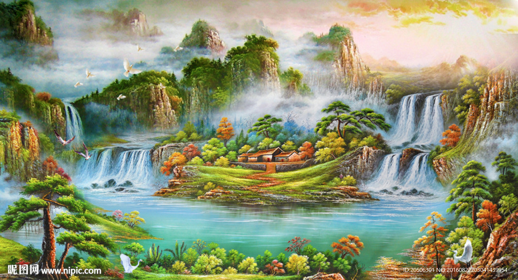 油画风景