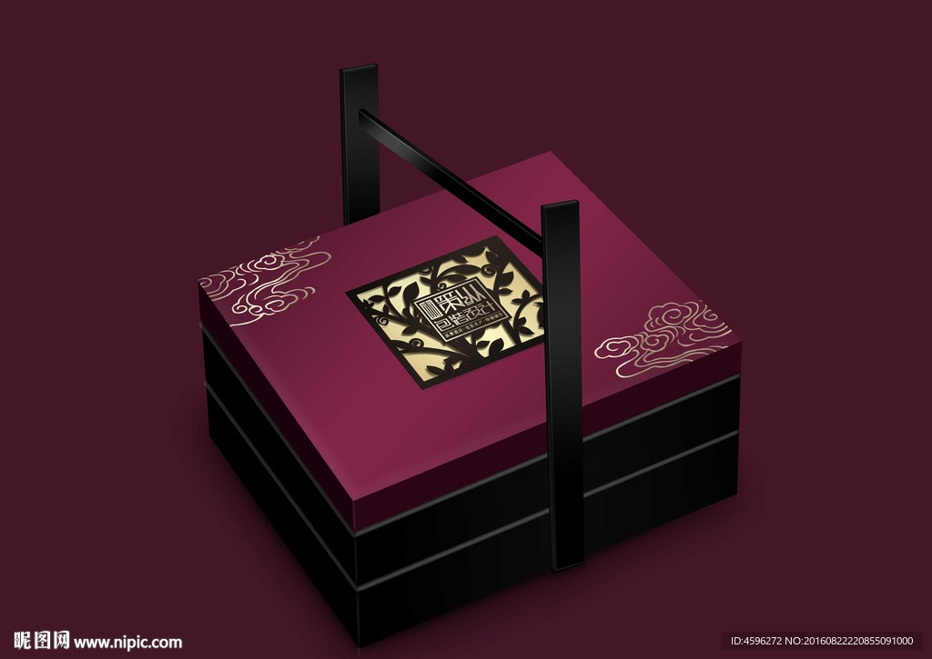 礼品盒（平面展开图）