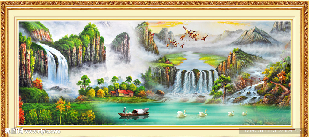 风景油画