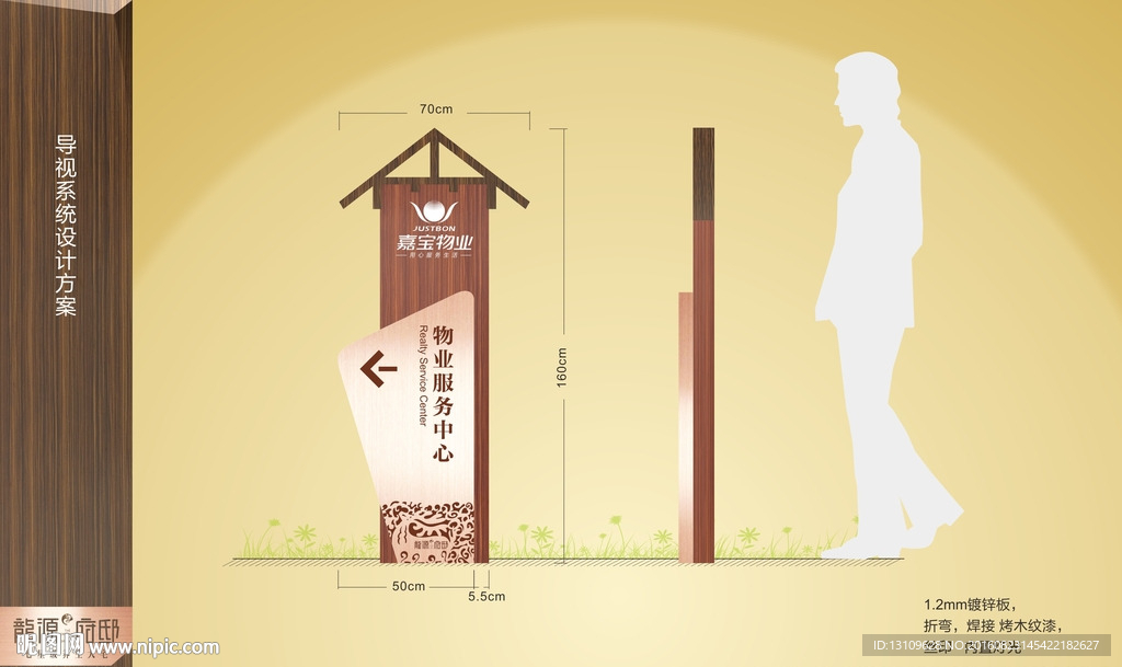 住宅导视系统