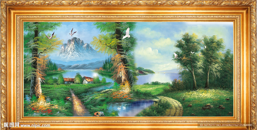 风景油画