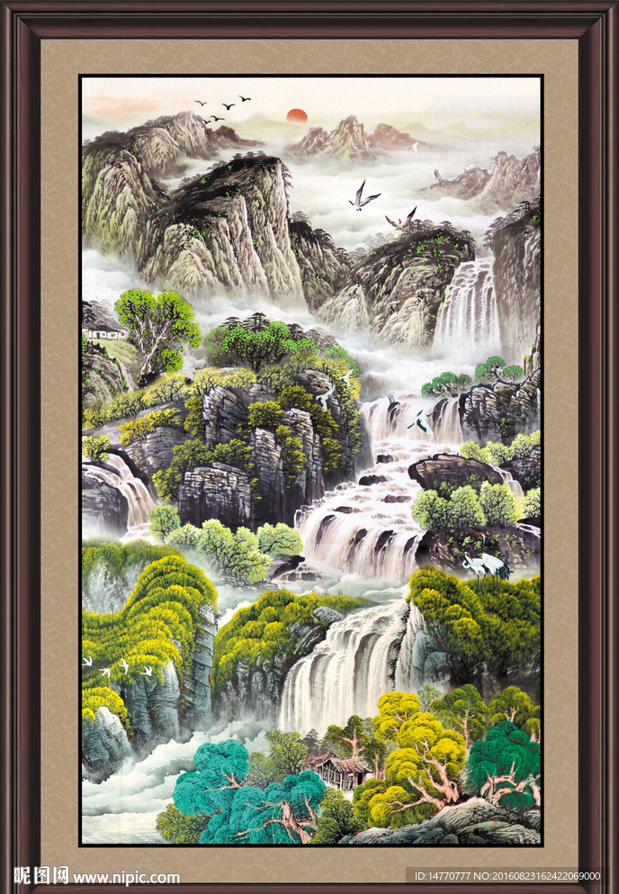 国画山水