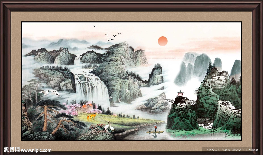 国画山水