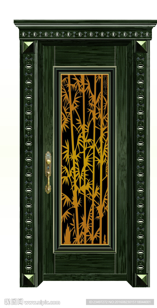 仿铜门