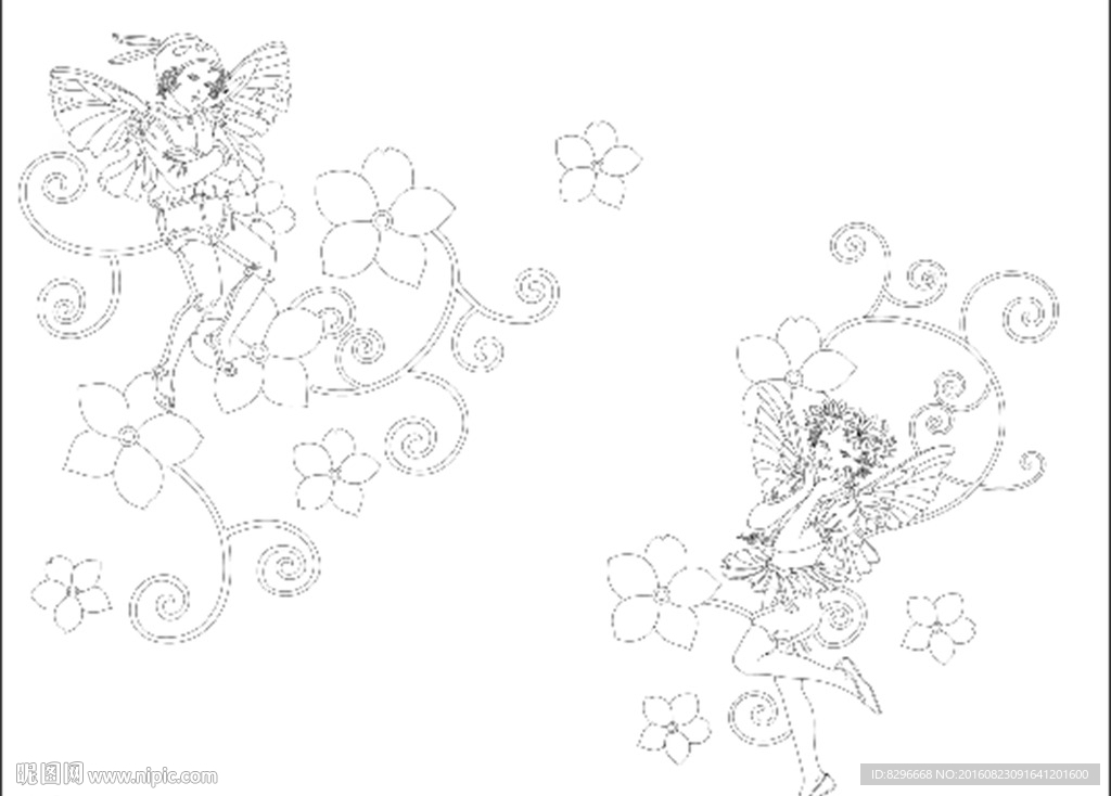 瓷砖花片