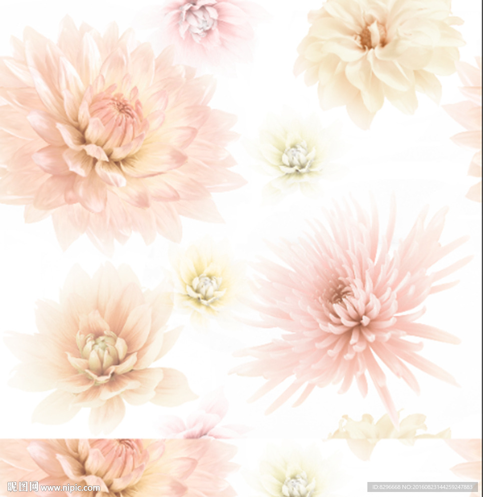 瓷砖花片