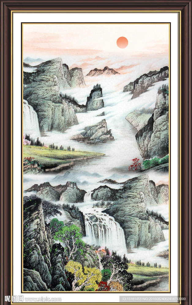 国画山水