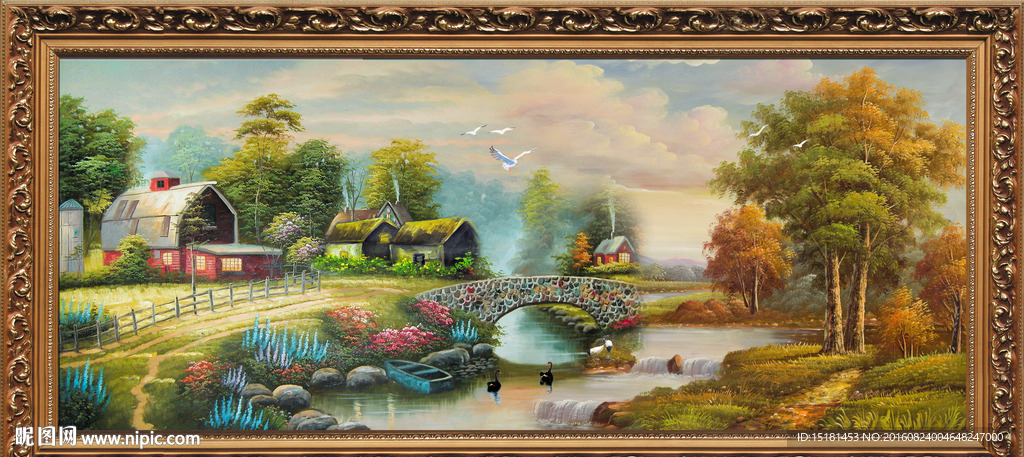 风景油画