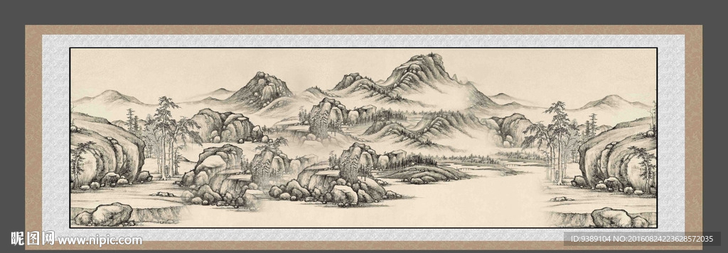 山水画