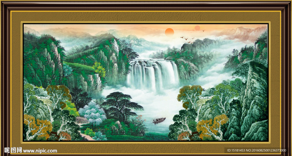 国画山水