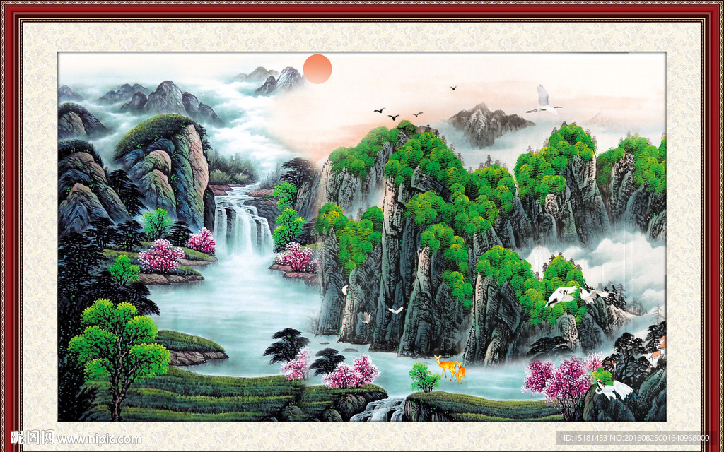 风景国画
