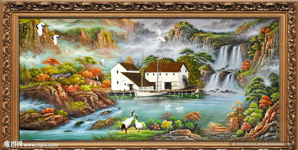 风景油画