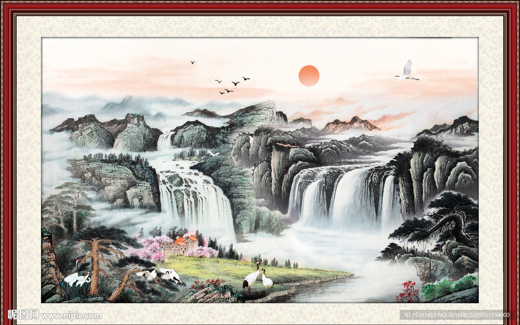 国画山水
