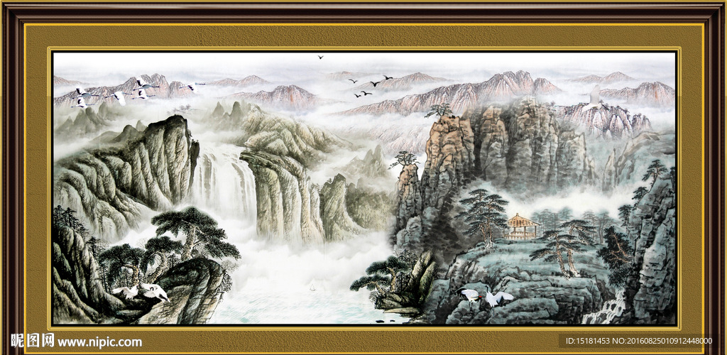 国画山水