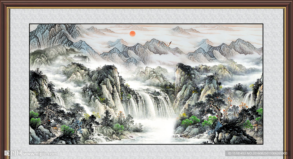 国画山水
