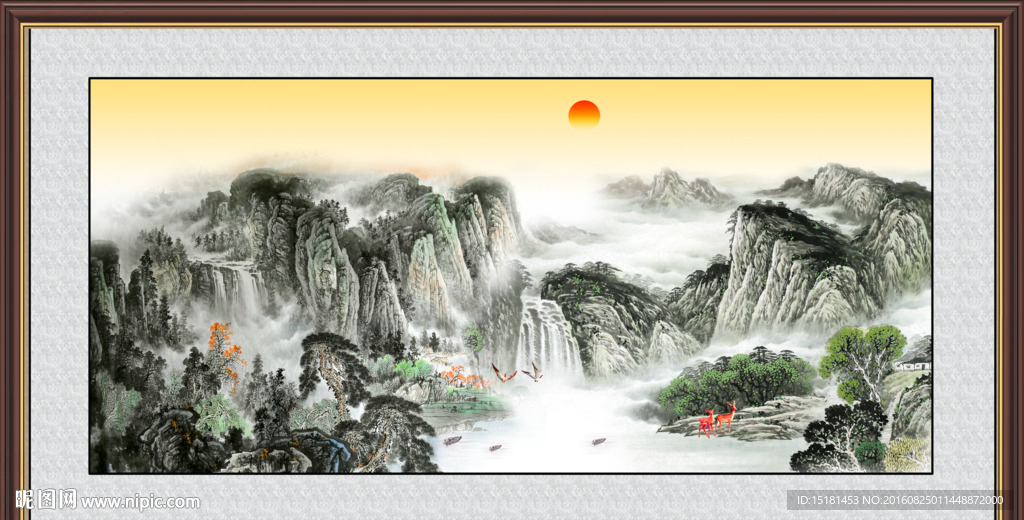 国画山水