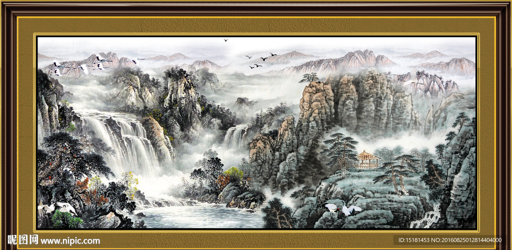 国画山水