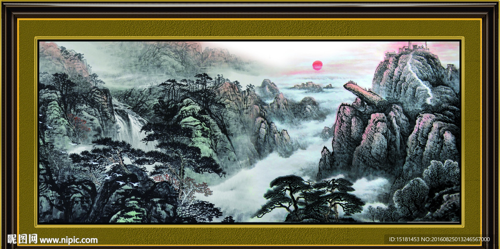 国画山水