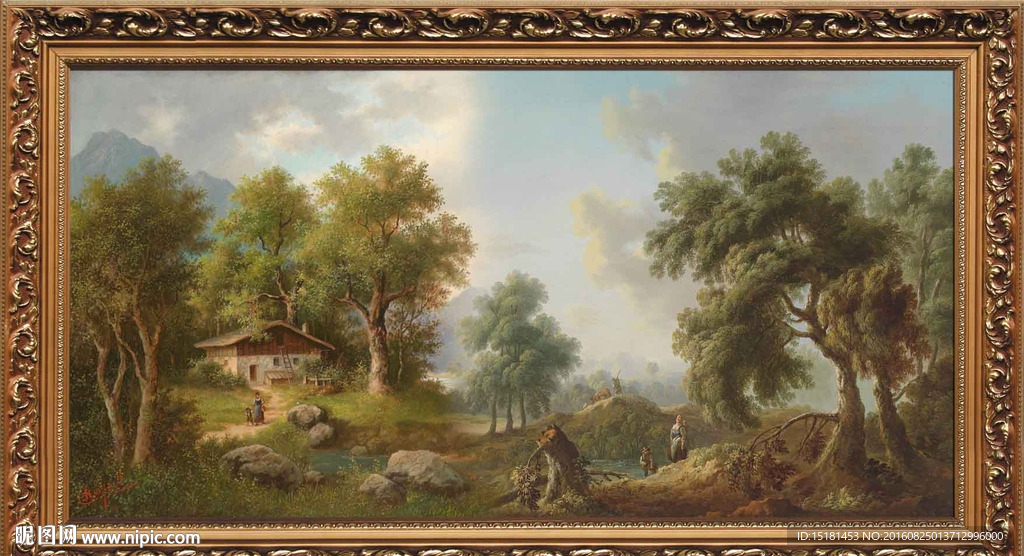 风景油画