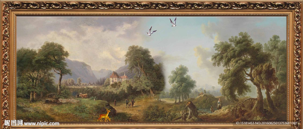 风景油画