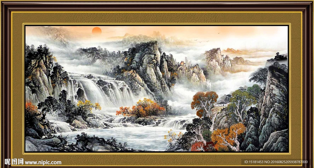 国画山水