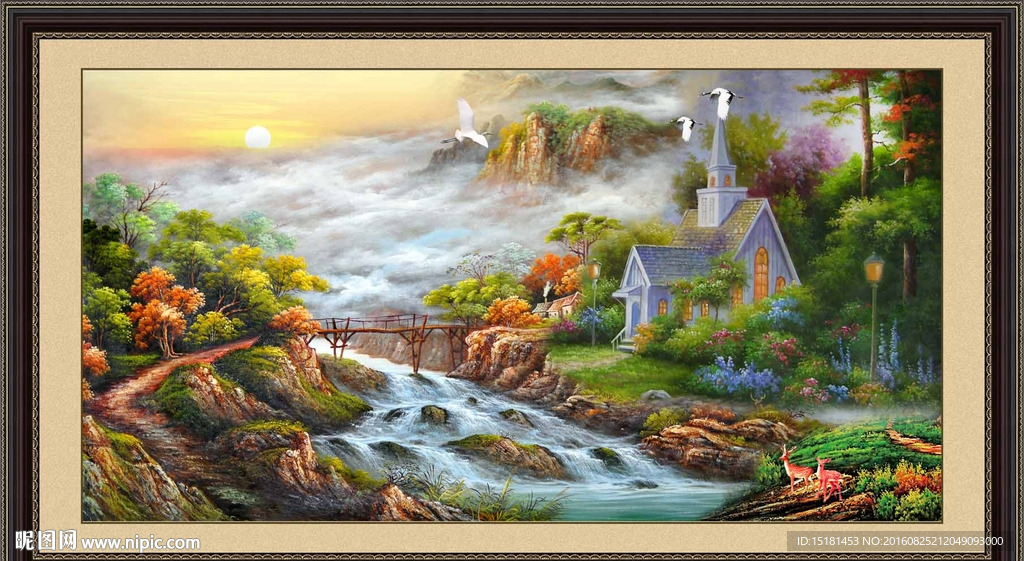 油画风景