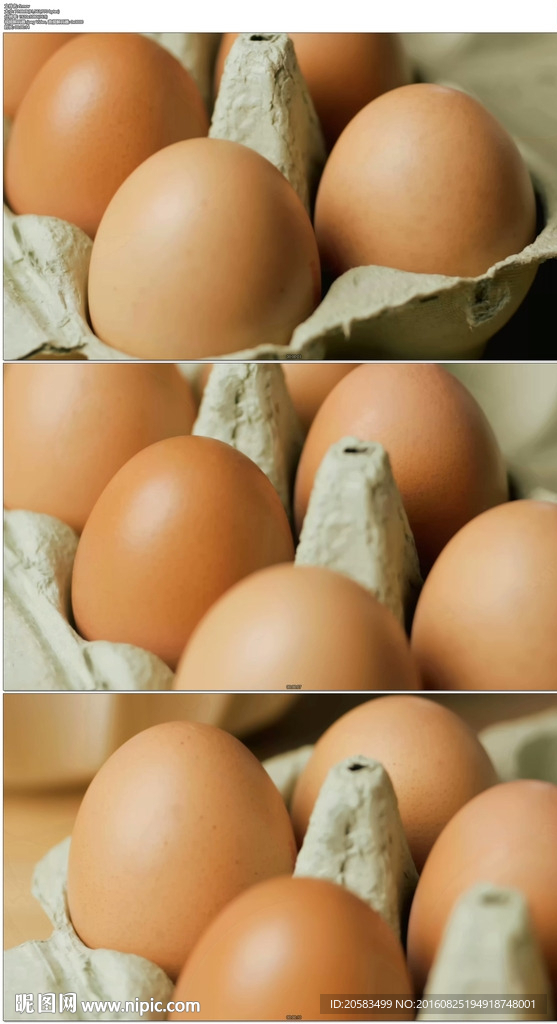 鸡蛋土鸡蛋实拍视频素材
