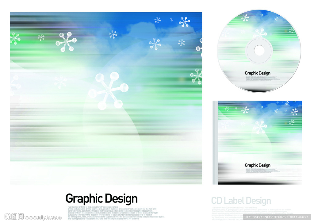 时尚光盘封面设计