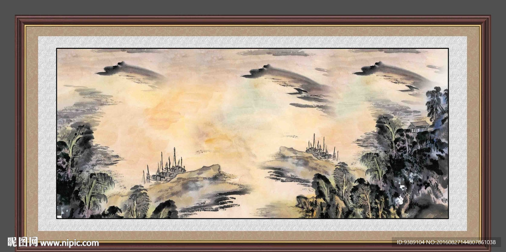 水墨画