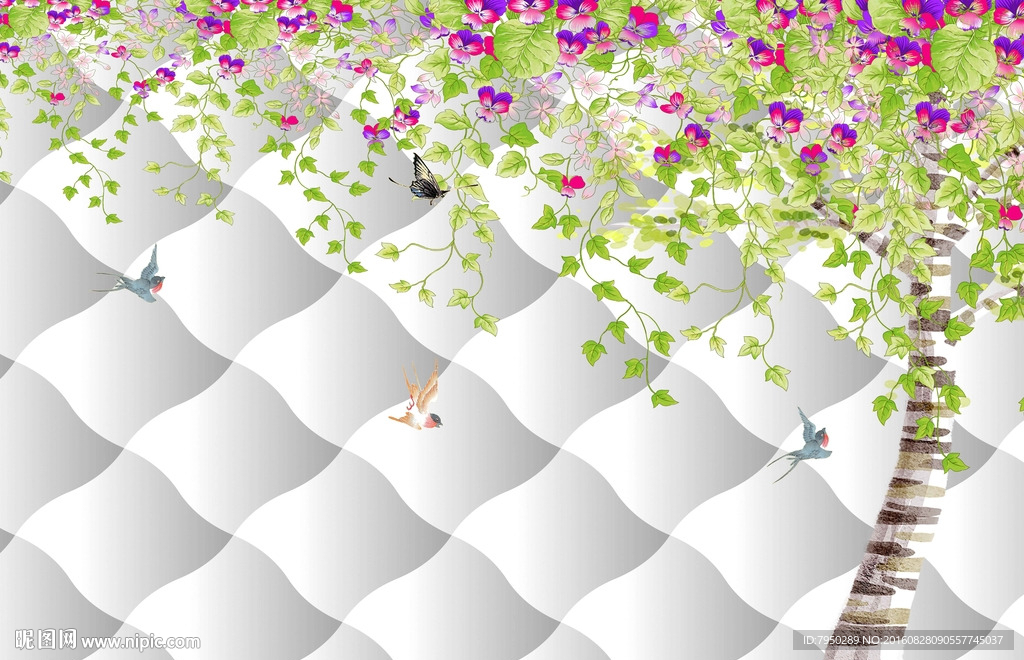 3D背景墙