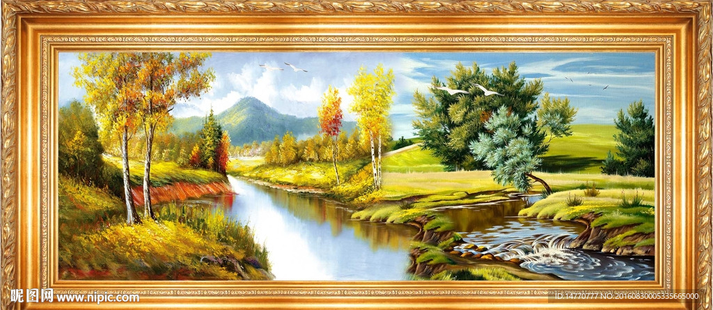 风景油画