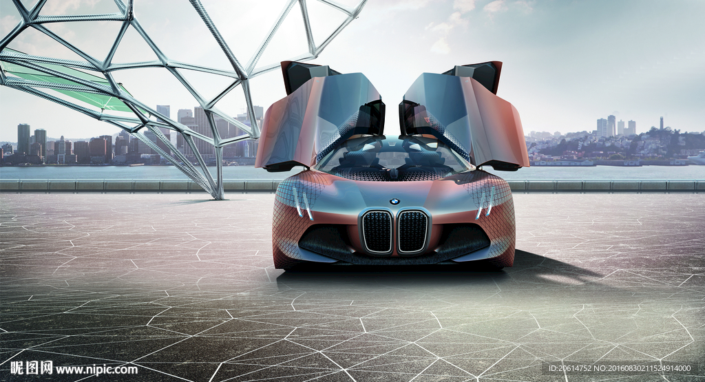 超级酷炫的BMW 跑车海报