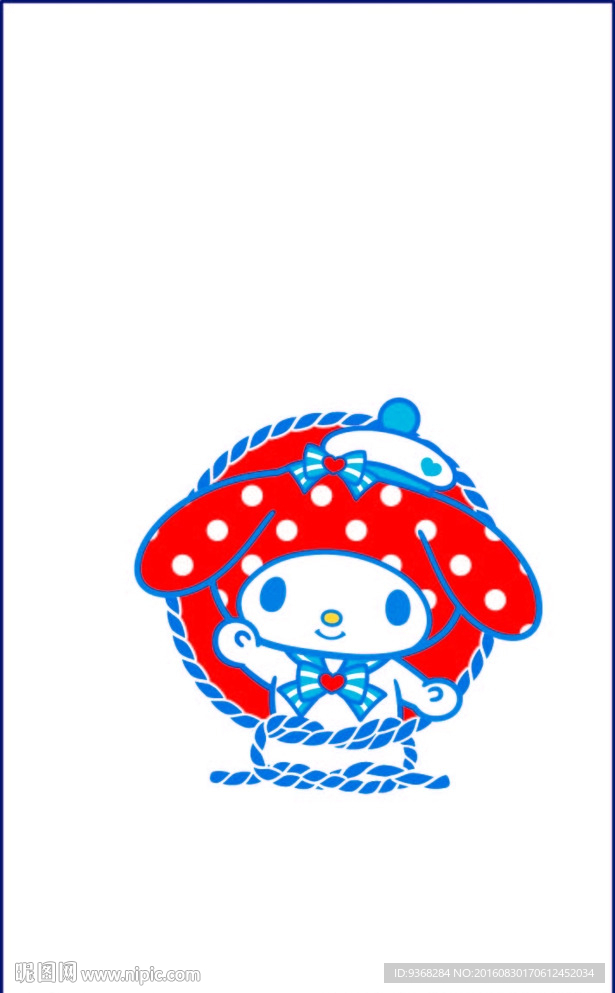 卡通小姑娘