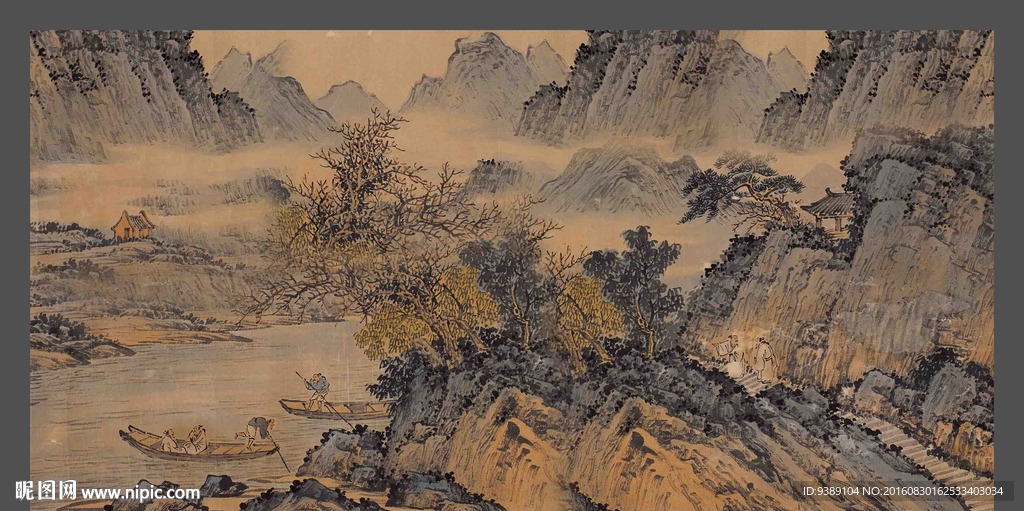 山水画
