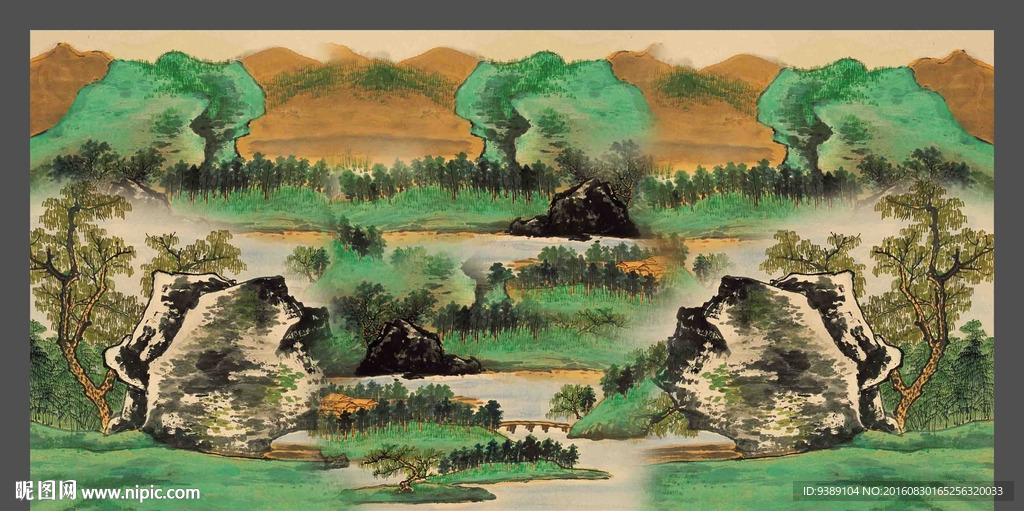 山水画