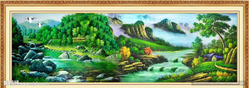 风景油画