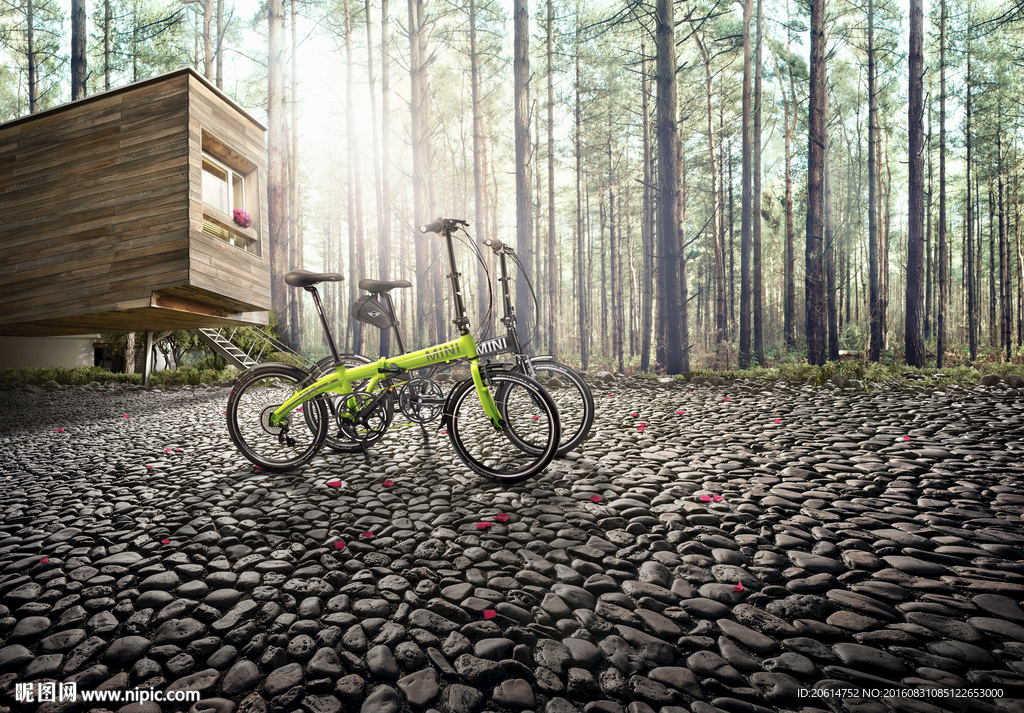 自行车运动创意海报