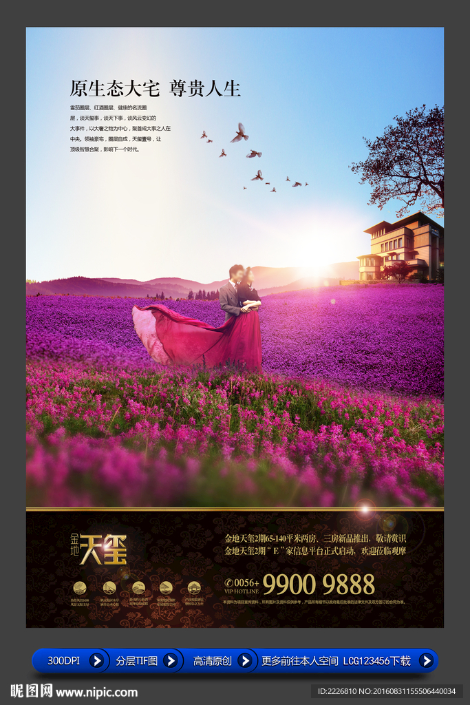高端房地产广告