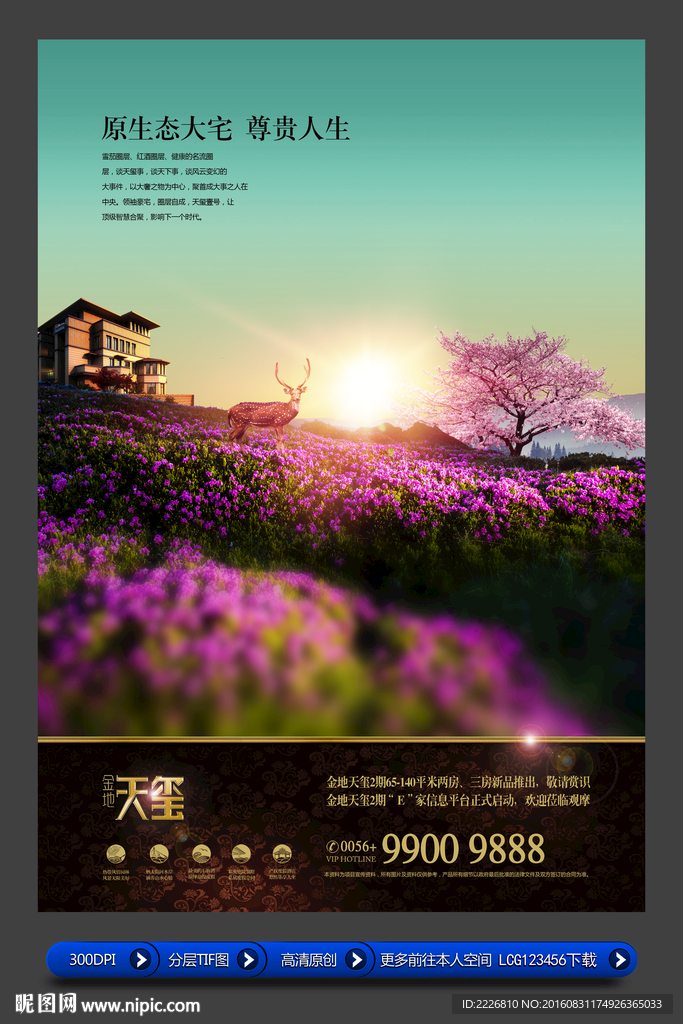 高端房地产广告