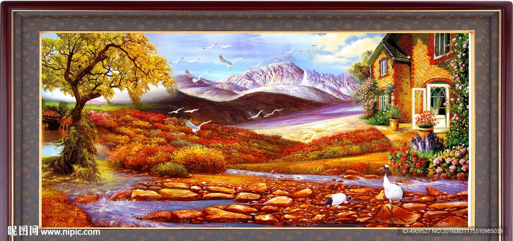油画风景