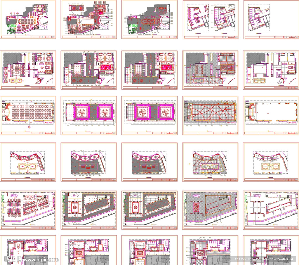 某餐饮装修设计图纸