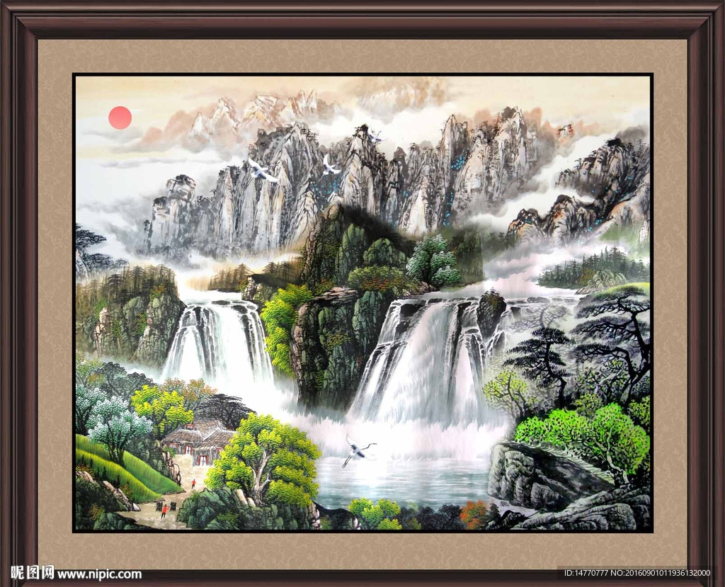 国画山水