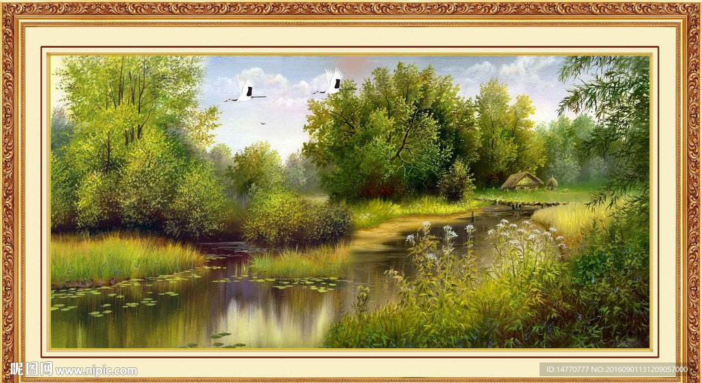 风景油画