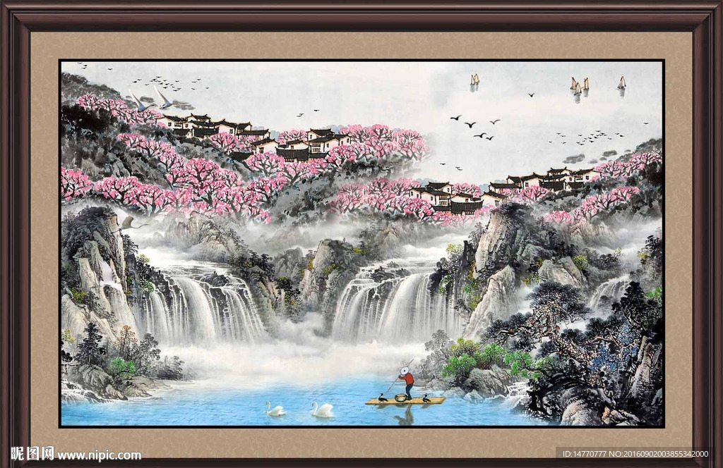 国画山水