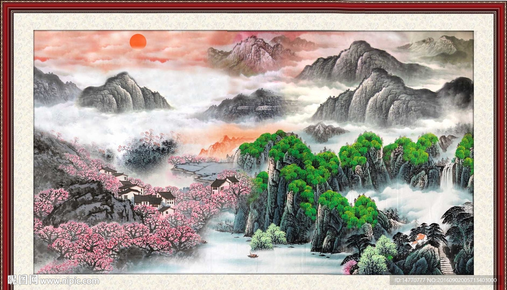国画风景