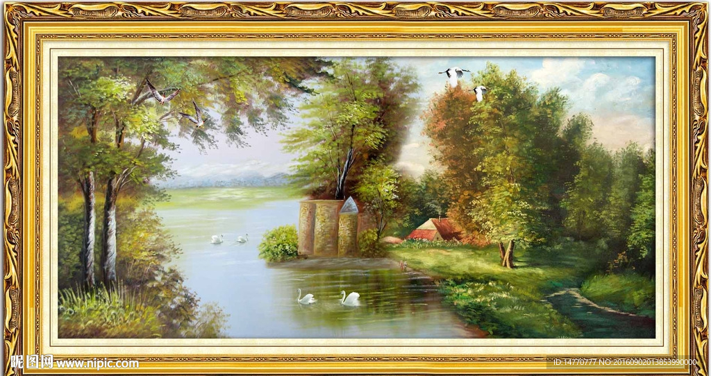 风景油画