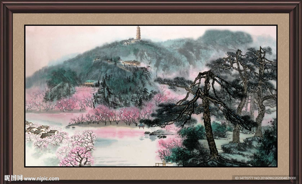 国画风景