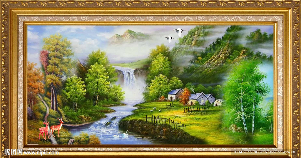 风景油画