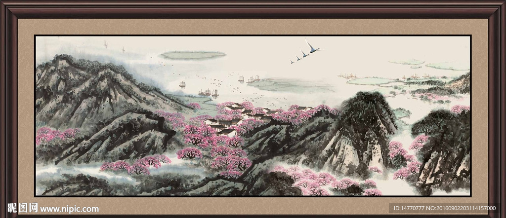 国画风景