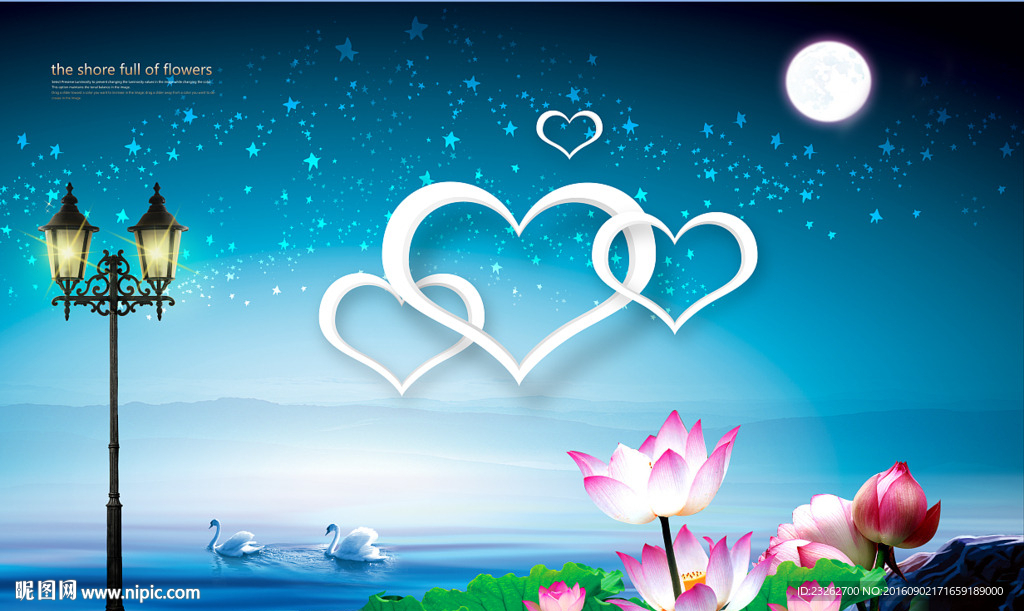 黑夜星空背景墙装饰画